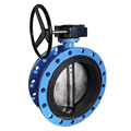 Flanged Butterfly Valve with Rubber Lined Body